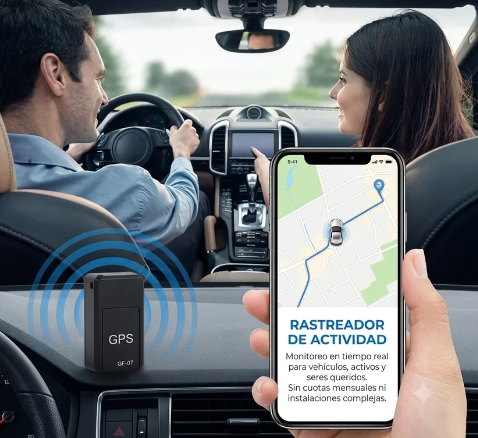 Mini GPS Magnético Oculto - Saber donde esta todo lo que Amas en Tiempo Real