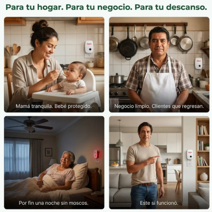 Repelente Ultrasonico de Plagas Potente - Tu Hogar Libre de Plagas