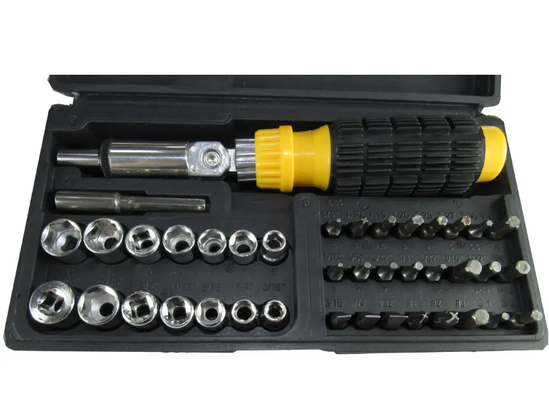Kit Destornillador 40 en 1 - Acero al carbono de Alta Calidad